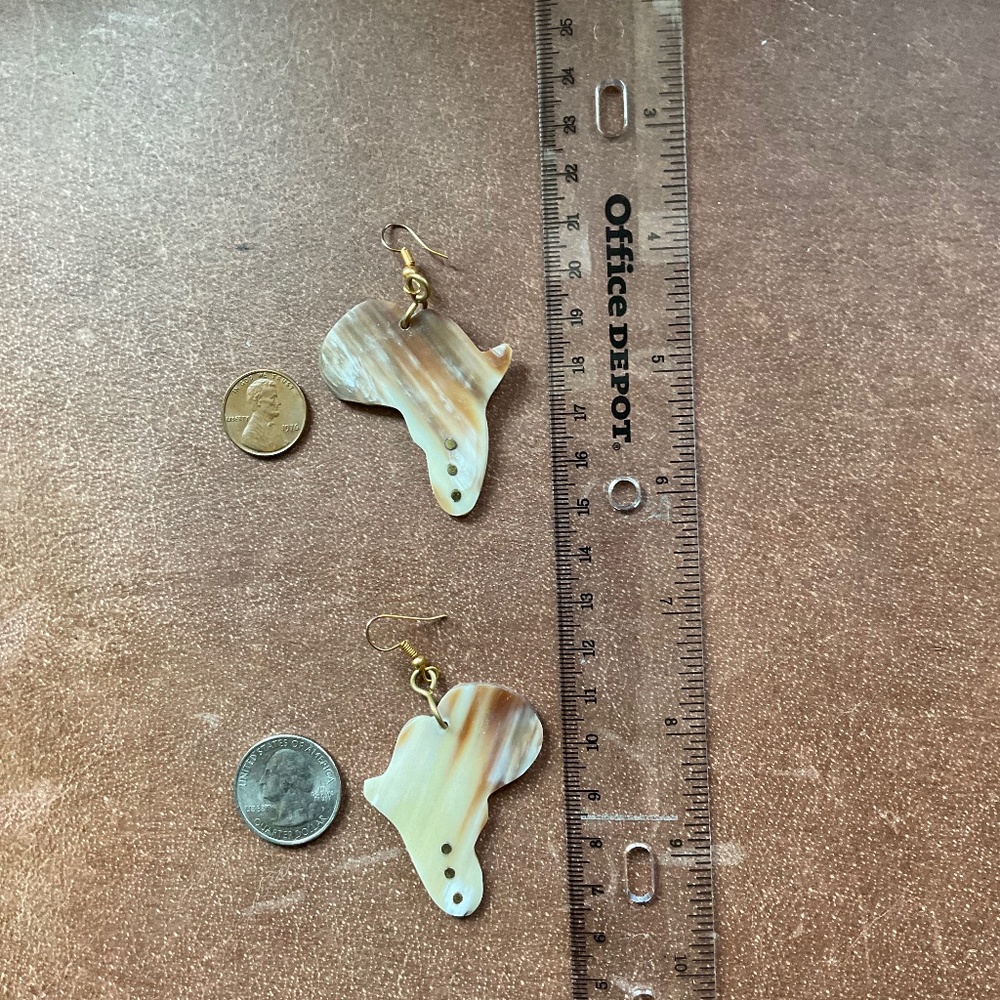 Horn Earrings - Picture 2 of 2